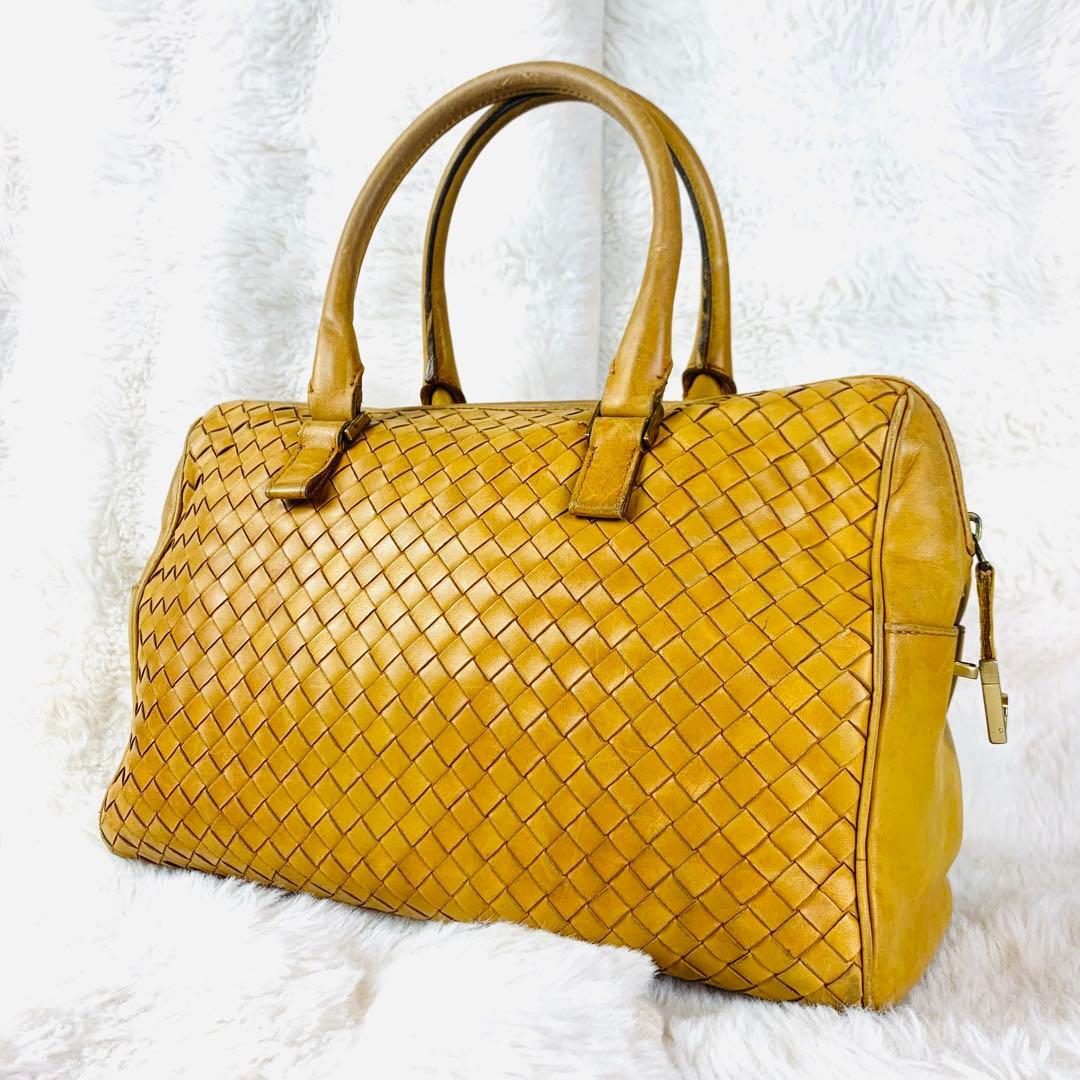 Bottega Veneta ボッテガヴェネタ ハンドバッグ イントレチャート 本革レザー ボッテガ ヴェネタ拍卖