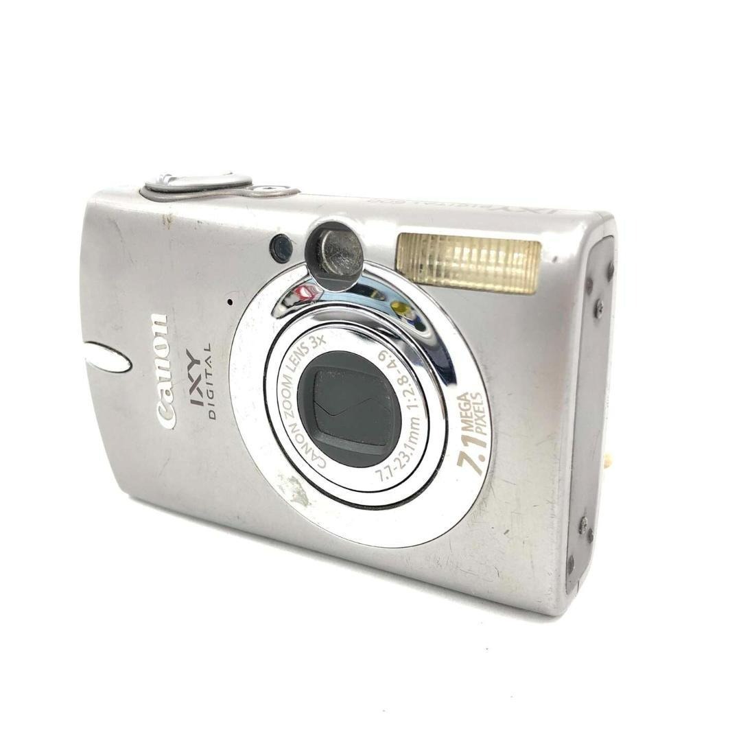 動作確認済 Canon IXY DIGITAL 600 コンパクトデジタルカメラ デジタルカメラ キヤノン シルバー 銀拍卖