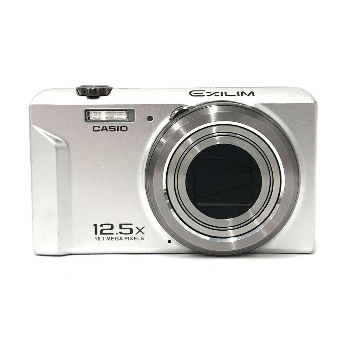 比較的美品 Casio EXILIM EX-ZS160 コンパクトデジタルカメラ デジタルカメラ カシオ シルバー拍卖