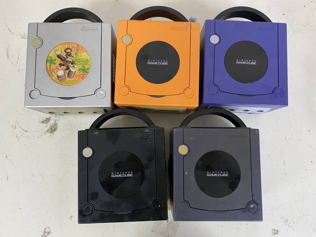 ゲームキューブ GC 本体 約5台セット 動作未確認 ジャンク 大量 まとめ売り Nintendo 【y1-410/0/0】拍卖