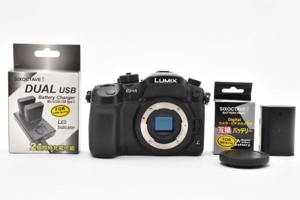 【ほぼ新品】パナソニック Panasonic LUMIX DMC-GH4 ボディ 《ショット数わずか592回》#3838拍卖