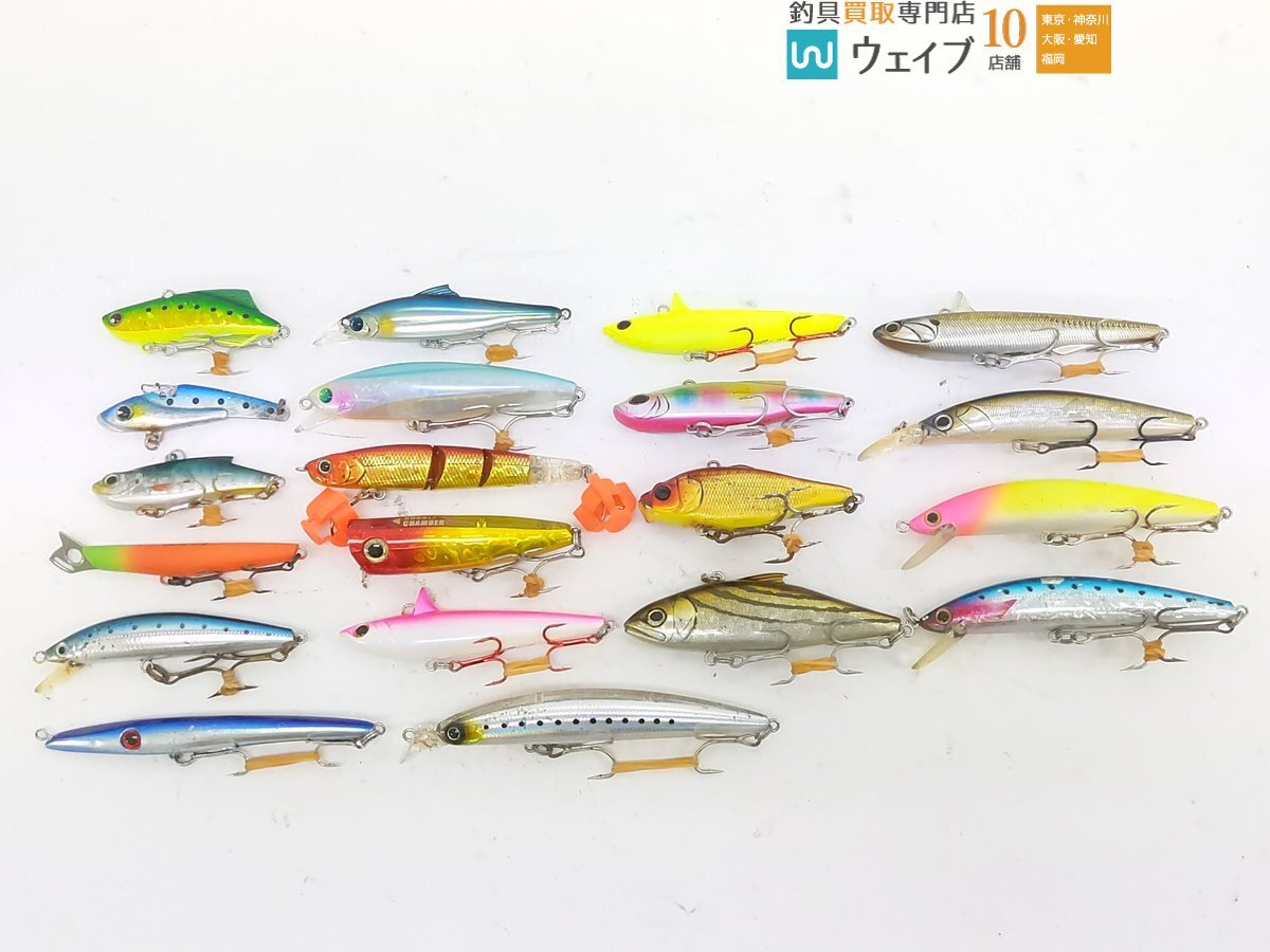 タックルハウス ローリングベイト 77、ダイワ モアザン キャロット 72S、バレーヒル 邪道 ヤルキスティック 他 計20点拍卖