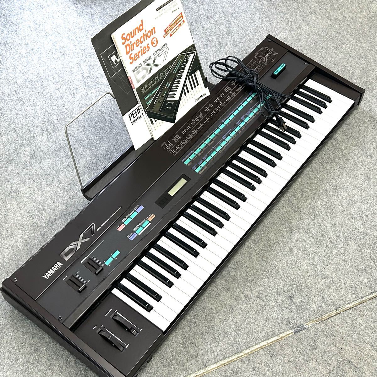 新入荷!YAMAHA DX7 全鍵盤OK 動作品 名機FM 純正カートリッジ付拍卖