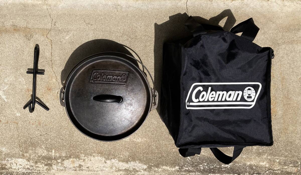 Coleman Dutch Oven 10inch Model 170-6422 コールマン ダッチオーブン 使いやすい10インチ 廃番品拍卖