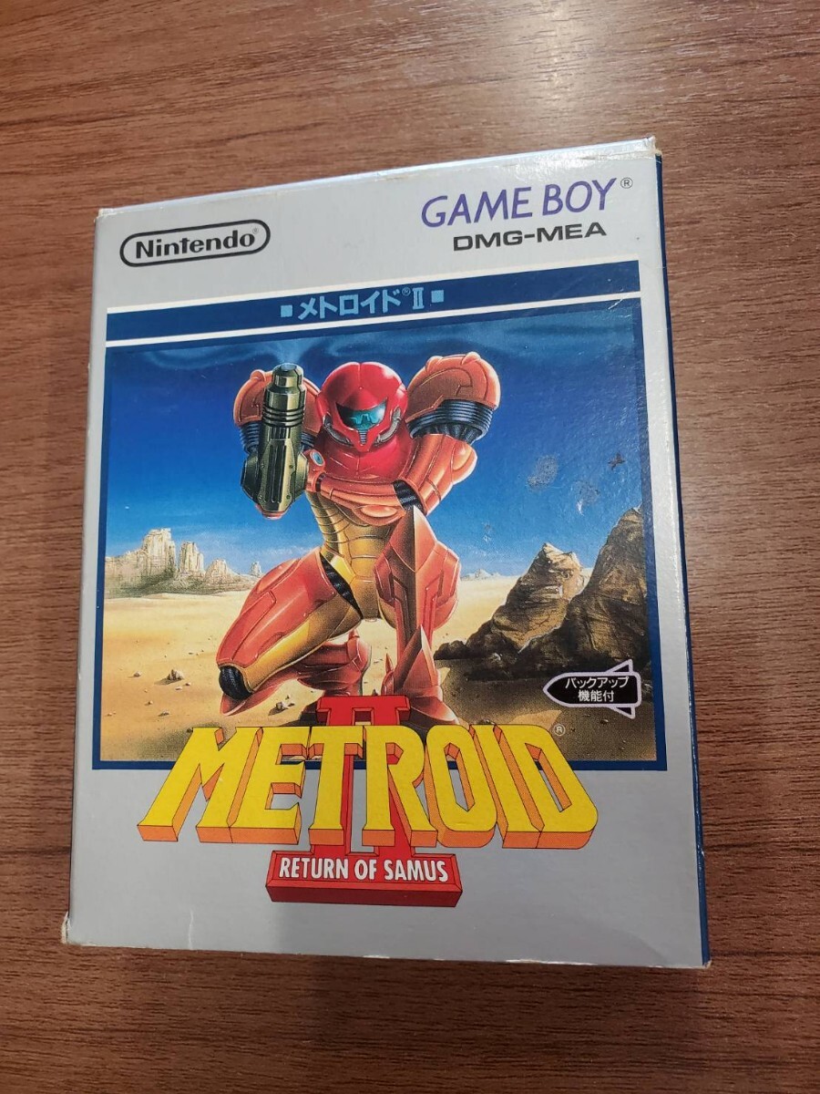 見★1円~【保管品】 ゲームボーイソフト メトロイドⅡ RETURN OF SAMUS 箱取説付き メトロイド2 任天堂 レトロ レア拍卖