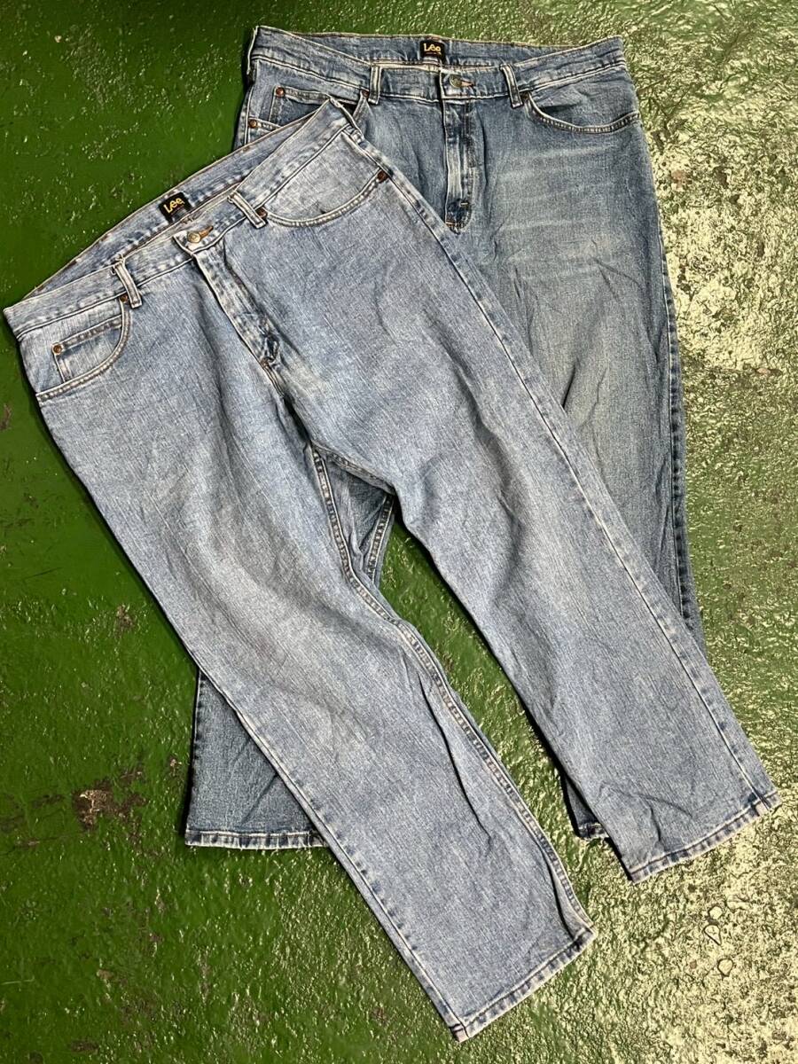 LEE リー デニム パンツ 2本セット W38 古着卸拍卖