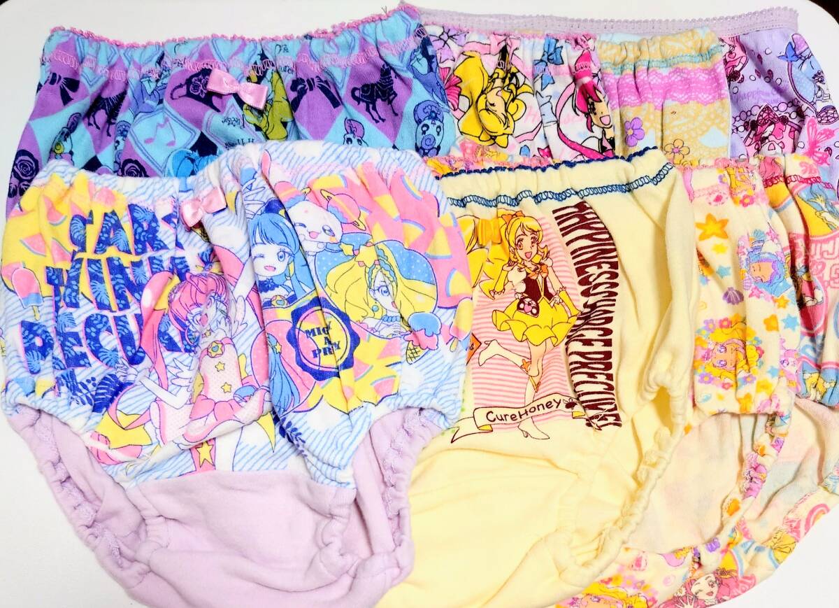 トゥインクルプリキュア ハピネスチャージプリキュア プリンセスプリキュア ショーツ 7枚セット 130cm拍卖