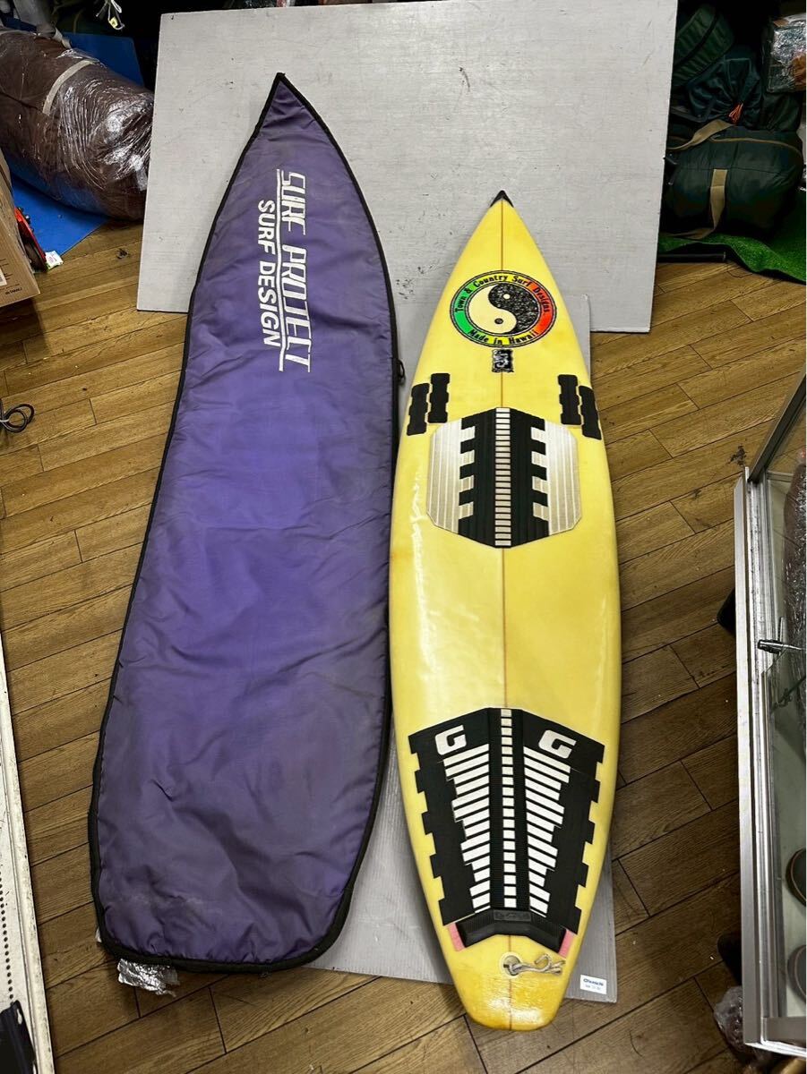 ◯EX9886 Town&Country Mega-Lite サーフボード サーフィン 194cm◯拍卖