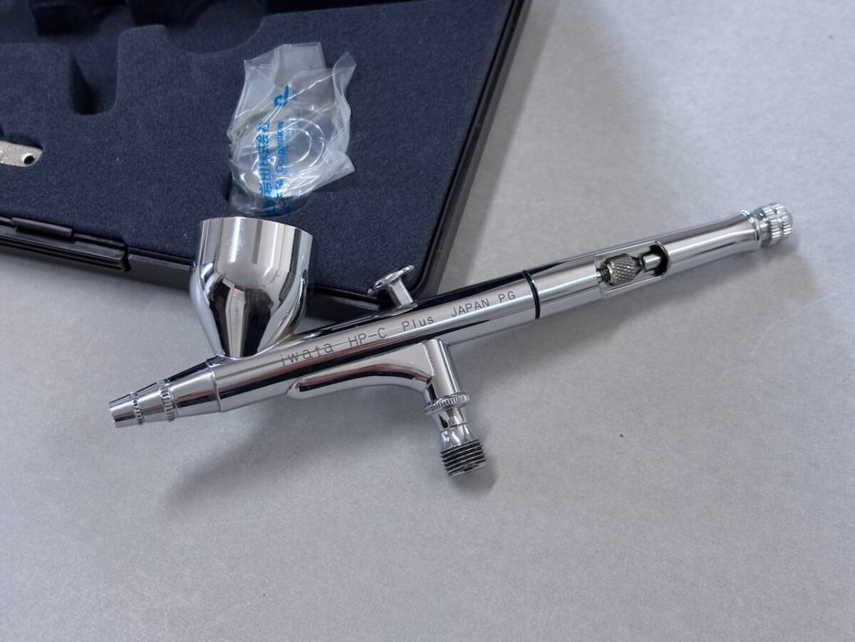 【わけあり】アネスト岩田 HP-Plusシリーズ エアーブラシ HP-CP 0.30mm 交換用純正ノズル付き拍卖