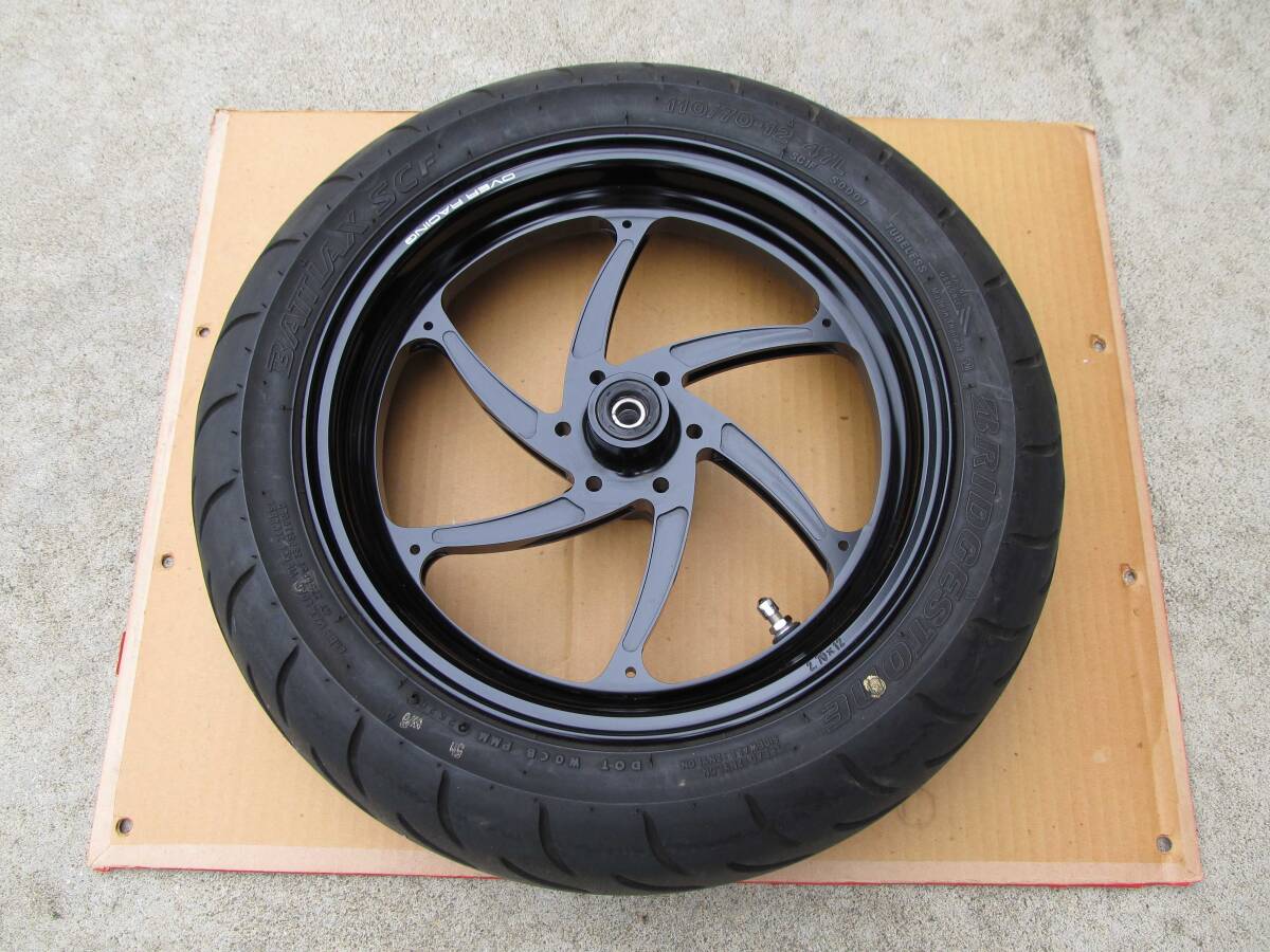 ホンダ GROM フロント オーバー GP-SIX BLACK F2.70-12拍卖