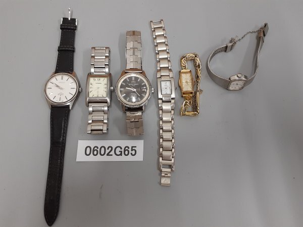 0602G65 ジャンク品 時計 腕時計 6点おまとめ SEIKOセイコー RENOMAレノマ など 刻印あり 拍卖