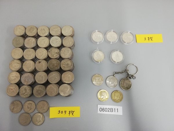 0602B11 世界のコイン 硬貨 アメリカ 1ドル ONE DOLLAR HALF DOLLAR ハーフダラー おまとめ ◆枚数は画像にてご確認下さい 拍卖