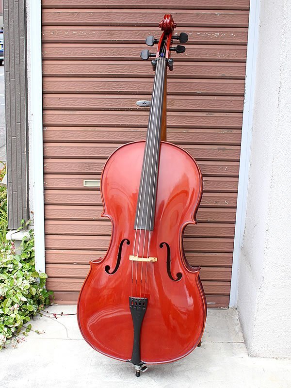 動作確認済 正動品 The Stentor Student II チェロ 4/4サイズ 初心者 学生向けの王道エントリーモデル Iに比べて高品質な木材とパーツを使拍卖
