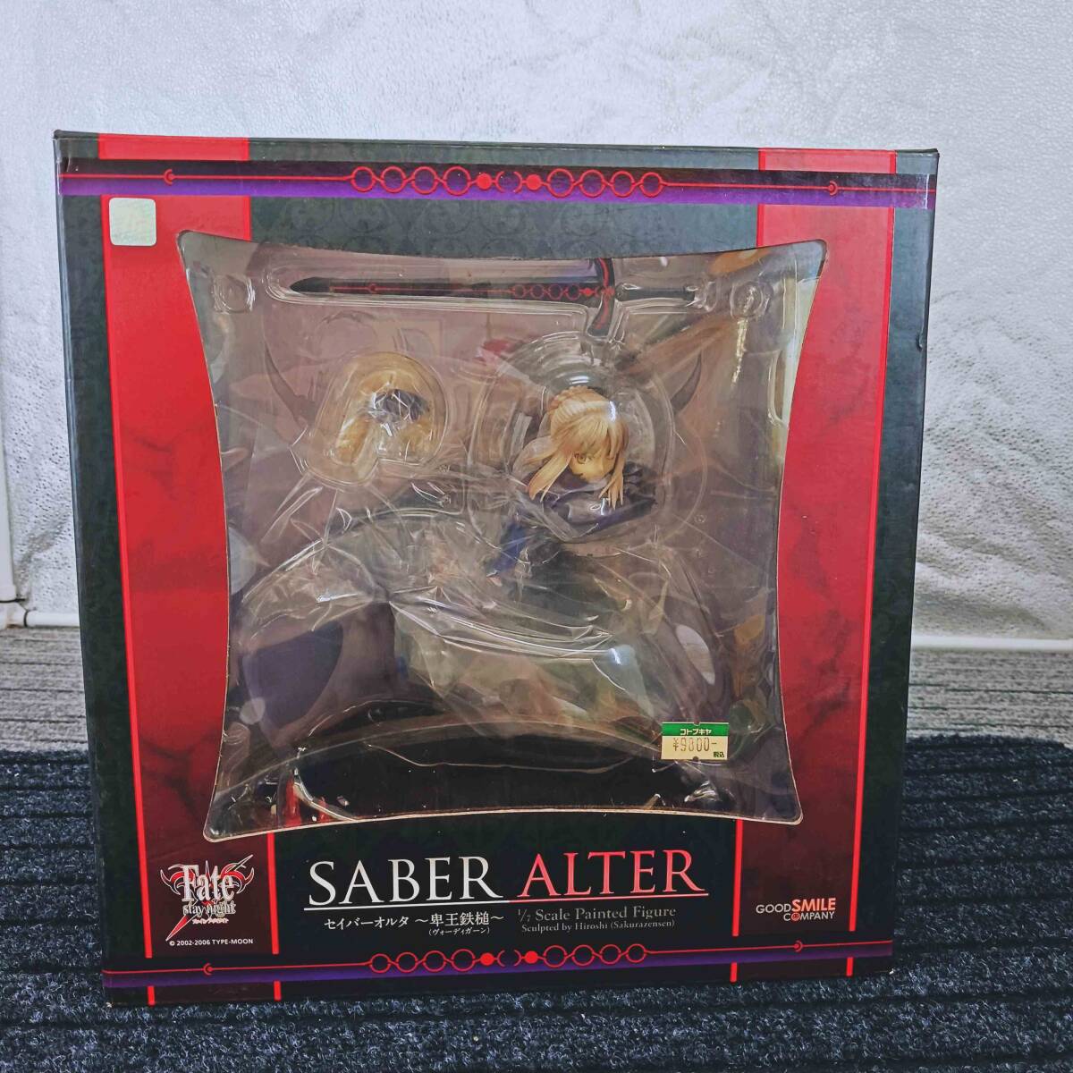 Fate セイバーオルタ 卑王鉄槌 1/7 ■フィギュア 長期保管品 開封品 グッドスマイルカンパニー■中古 KT3641拍卖