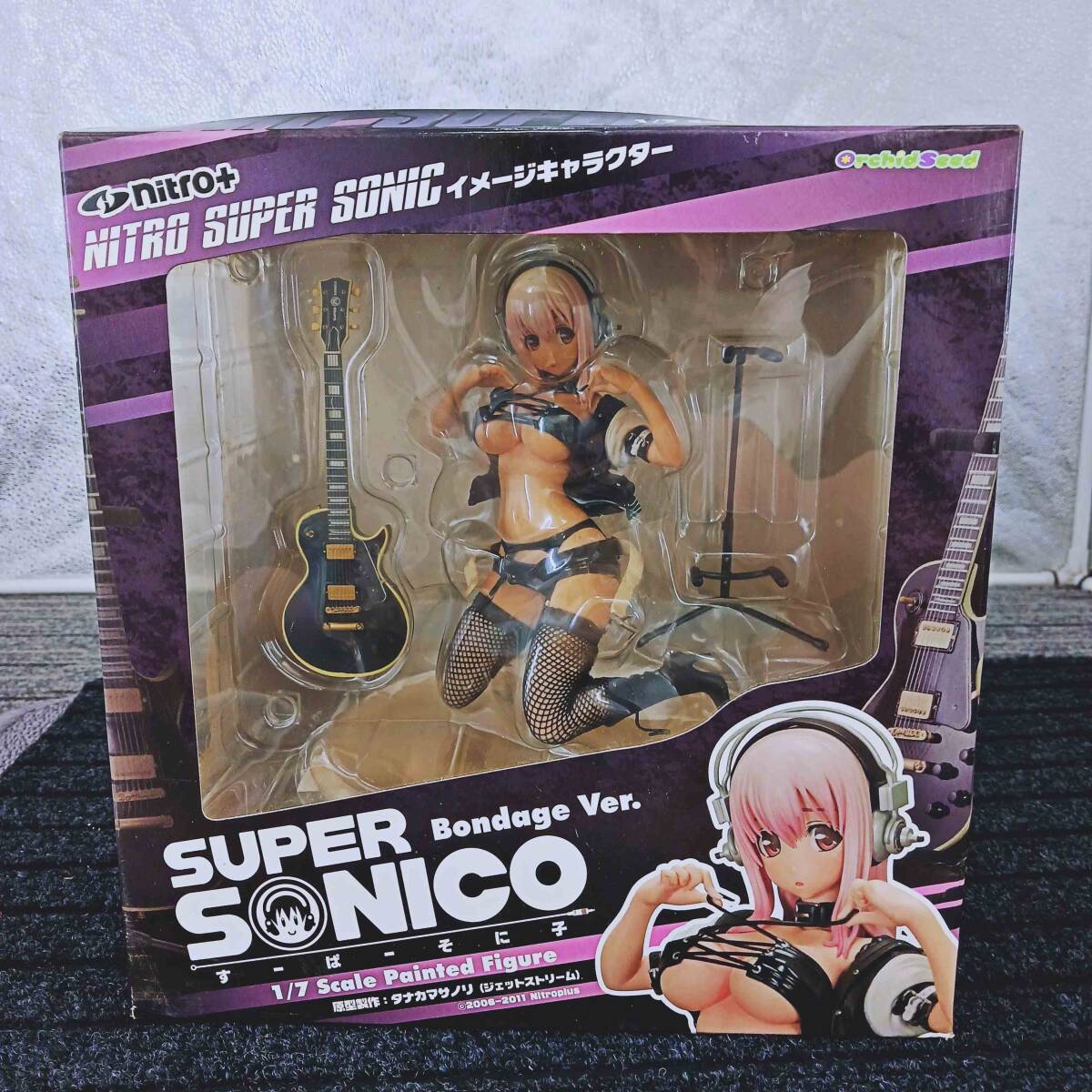 オーキッドシード■すーぱーそに子 ボンデージVer. 1/7 フィギュア タナカ マサノリ 開封品 箱日焼け変色汚れ有■現状渡し KT3635拍卖