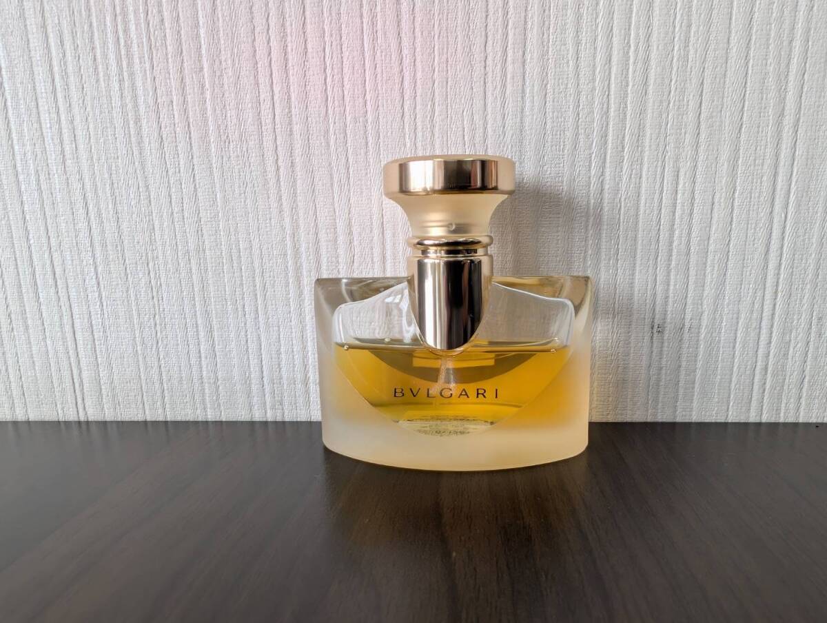 BVLGARI pour femme 50ml 残量5割程度 香水 プールファム オードパルファム EDP フレグランス ブルガリ 中古品 箱無し 同梱可拍卖