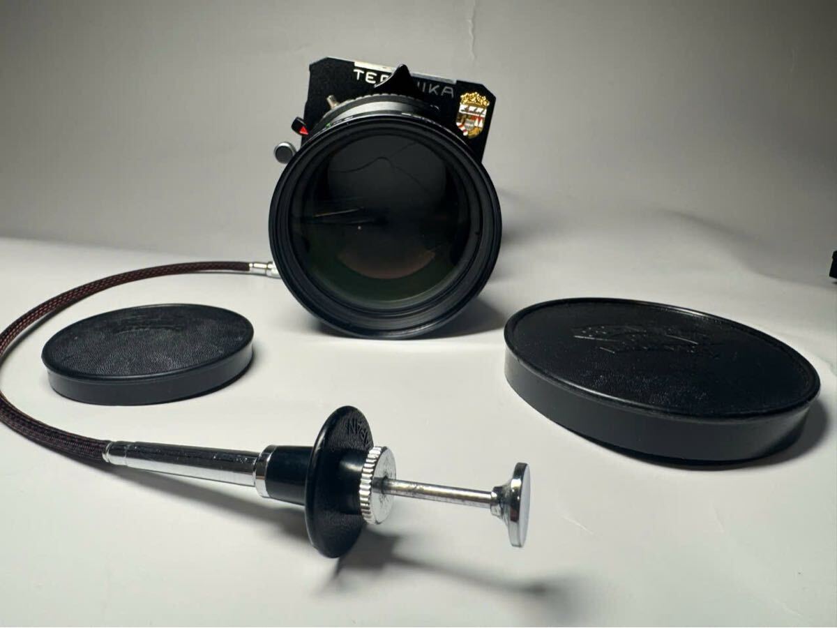 Schneider - Technika Tele-Arton 270mm F5.5 Linhof COMPUR No.1 大判カメラレンズ ボード・レリーズ付 ドイツ製 拍卖