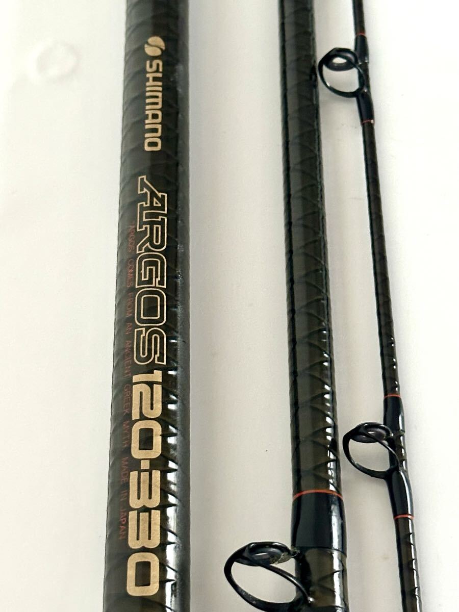 シマノ アルゴス 120-330 美品 船竿 SHIMANO ARGOS POWERLOOP SEAWING SEAMIGHTY DIAFLUSH 釣り竿 レアロッド拍卖