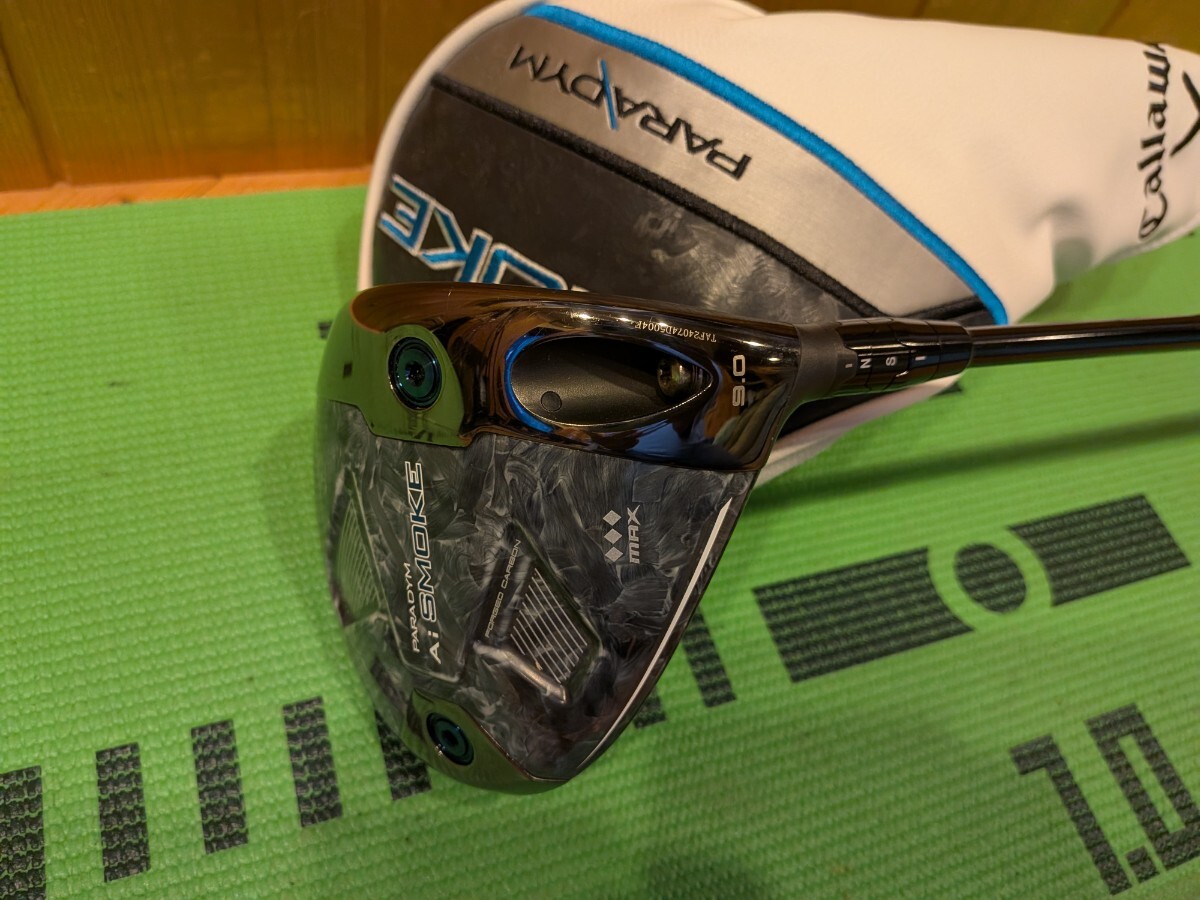 キャロウェイ PARADYMAIスモーク トリプルダイヤモンド MAX ドライバー 9度テンセイ50R拍卖
