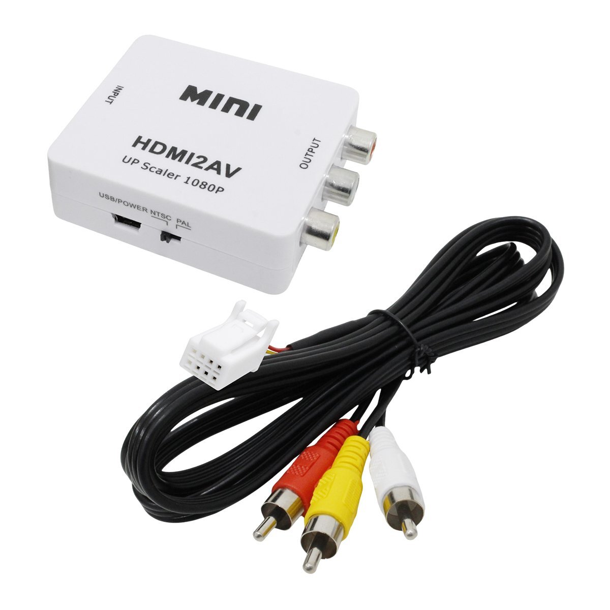 ю ミラーリング キット HDMI ⇒ RCA 変換 アダプタ ケーブル スマホ画面をカーナビ表示 日産 ディーラーオプションナビ MM516D-W拍卖