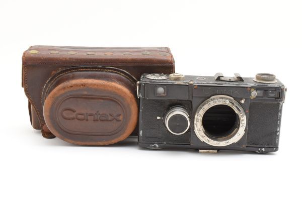 コンタックス CONTAX I型 フィルムカメラ レンジファインダー 現状品 #13846拍卖