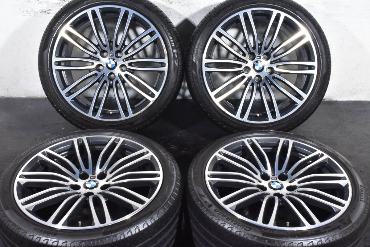 ☆売切☆BMW G30/G31 5シリーズ Mスポーツ 純正 19インチ☆PCD112 8J +30 9J +44☆ピレリ チンチュラート P7☆245/40R19 275/35R19☆拍卖