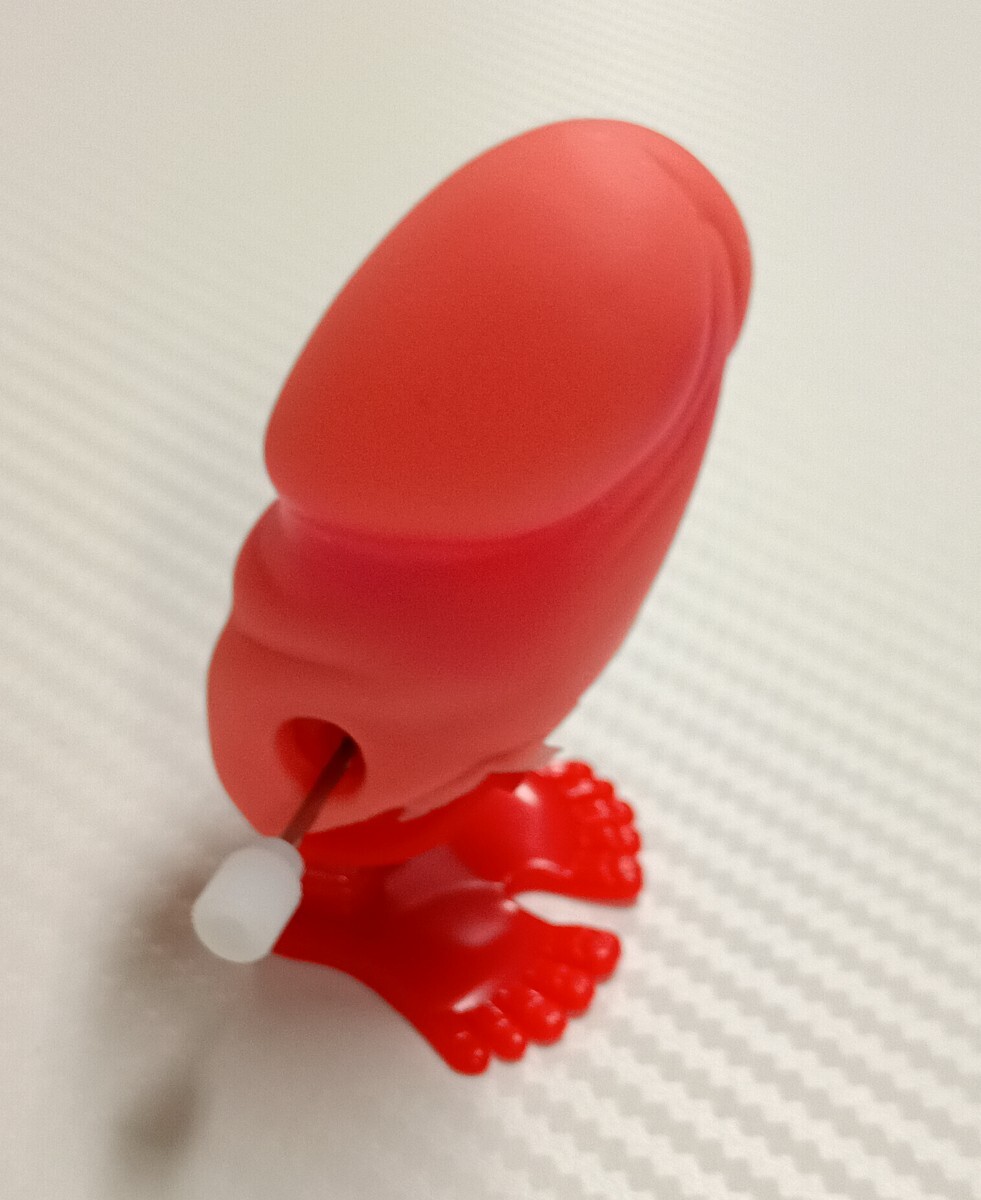 ② 大人のゼンマイおもちゃ 男性器 ピョンピョン跳ね回ります パーティーや飲み会等に ジョーク 秘宝館 セクシー拍卖