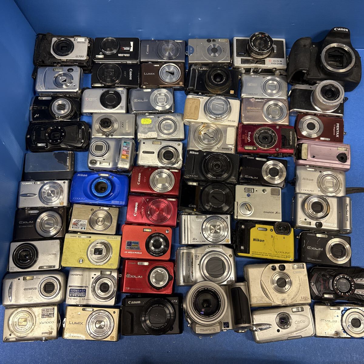 デジタルカメラ OLYMPUS CASIO Canon Panasonic SONY Nikon FUJIFILM ジャンク拍卖