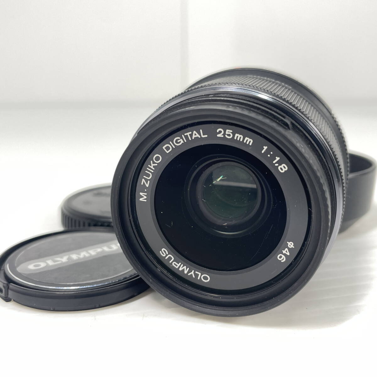 2605K0116 OLYMPUS オリンパス AF レンズ M.ZUIKO DIGITAL 25mm 1:1.8 現状品拍卖