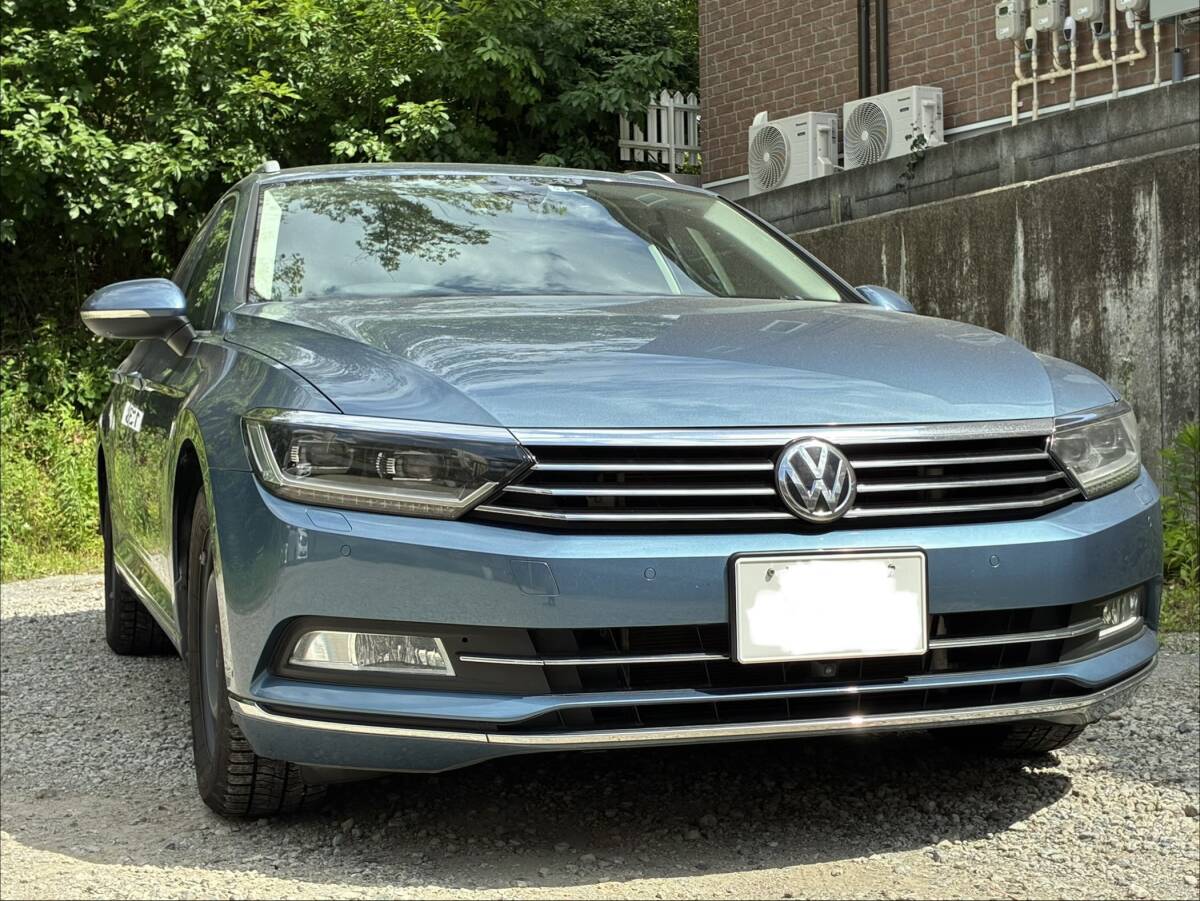 フォルクスワーゲン パサートヴァリアント TDI ハイライン B8 2018年式 タイベルウォポン交換済み 車検R9/5まで拍卖