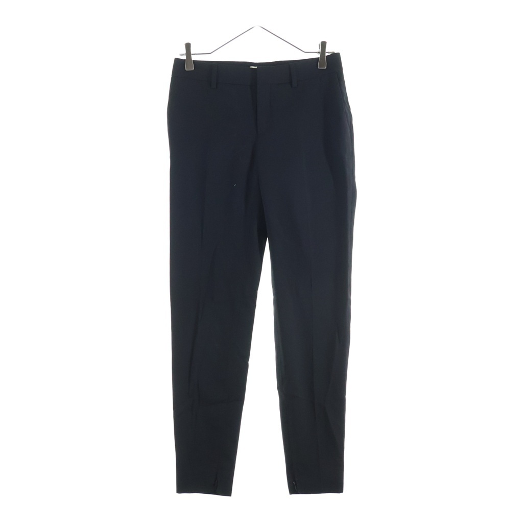 SAINT LAURENT PARIS サンローランパリ Wool Pants ウールテーパードパンツ ブラック レディース 637000 Y404W拍卖