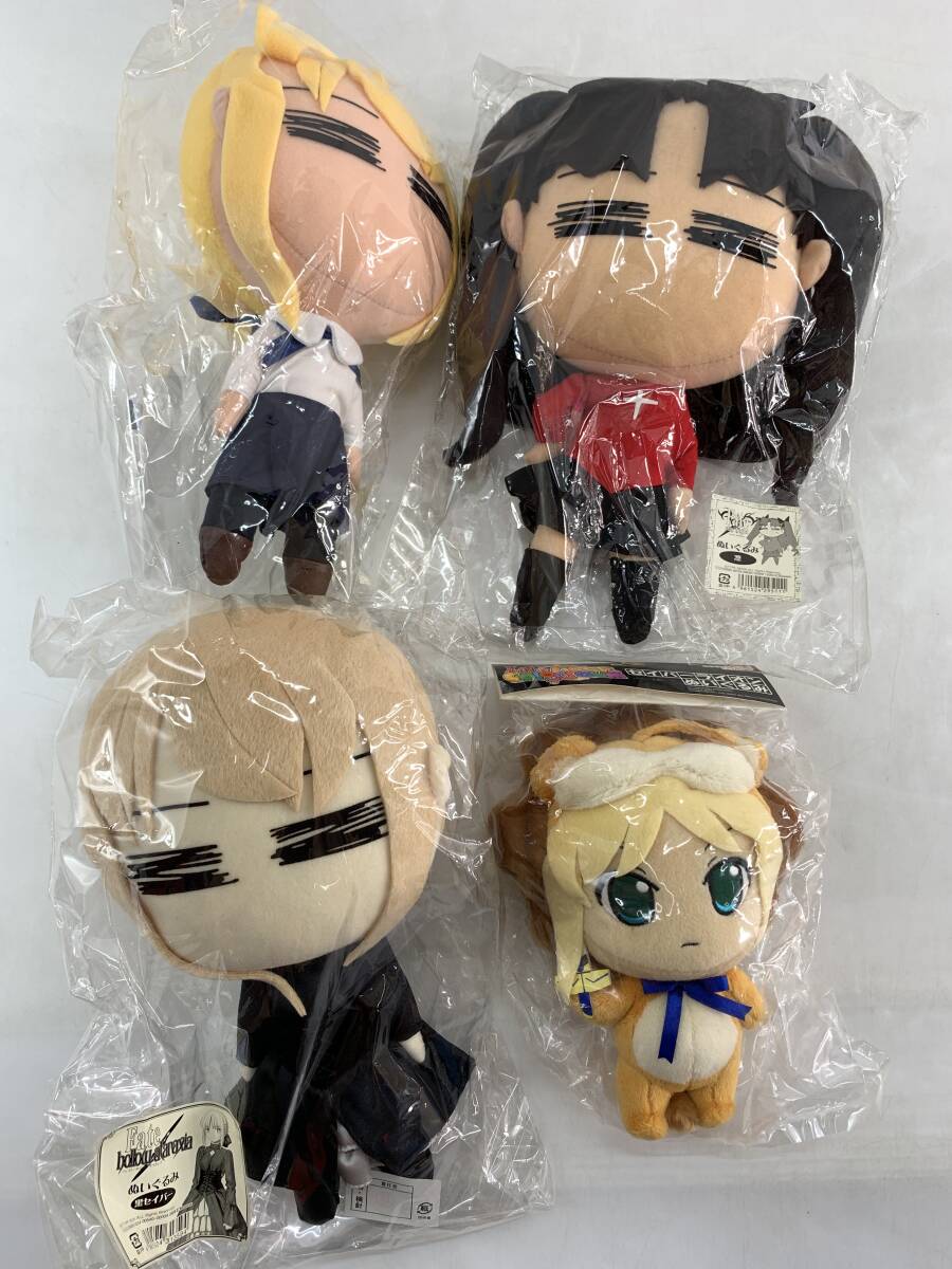 ★【同梱不可】未開封 Fate セイバー 黒セイバー セイバーライオン 凛 ぬいぐるみ まとめ拍卖