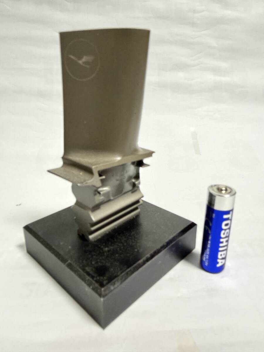 ルフトハンザドイツ航空 記念品 航空機用 実物 タービンブレード 拍卖