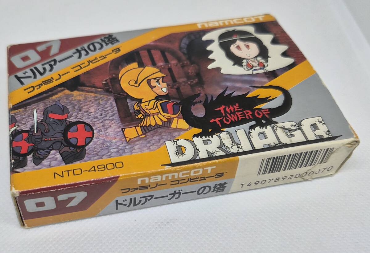 ◆ FC ドルアーガの塔 ◆バーコード・誤植版 ファミコン ナムコ Namco The Tower of Druaga error ver Famicon NES Nintendo拍卖