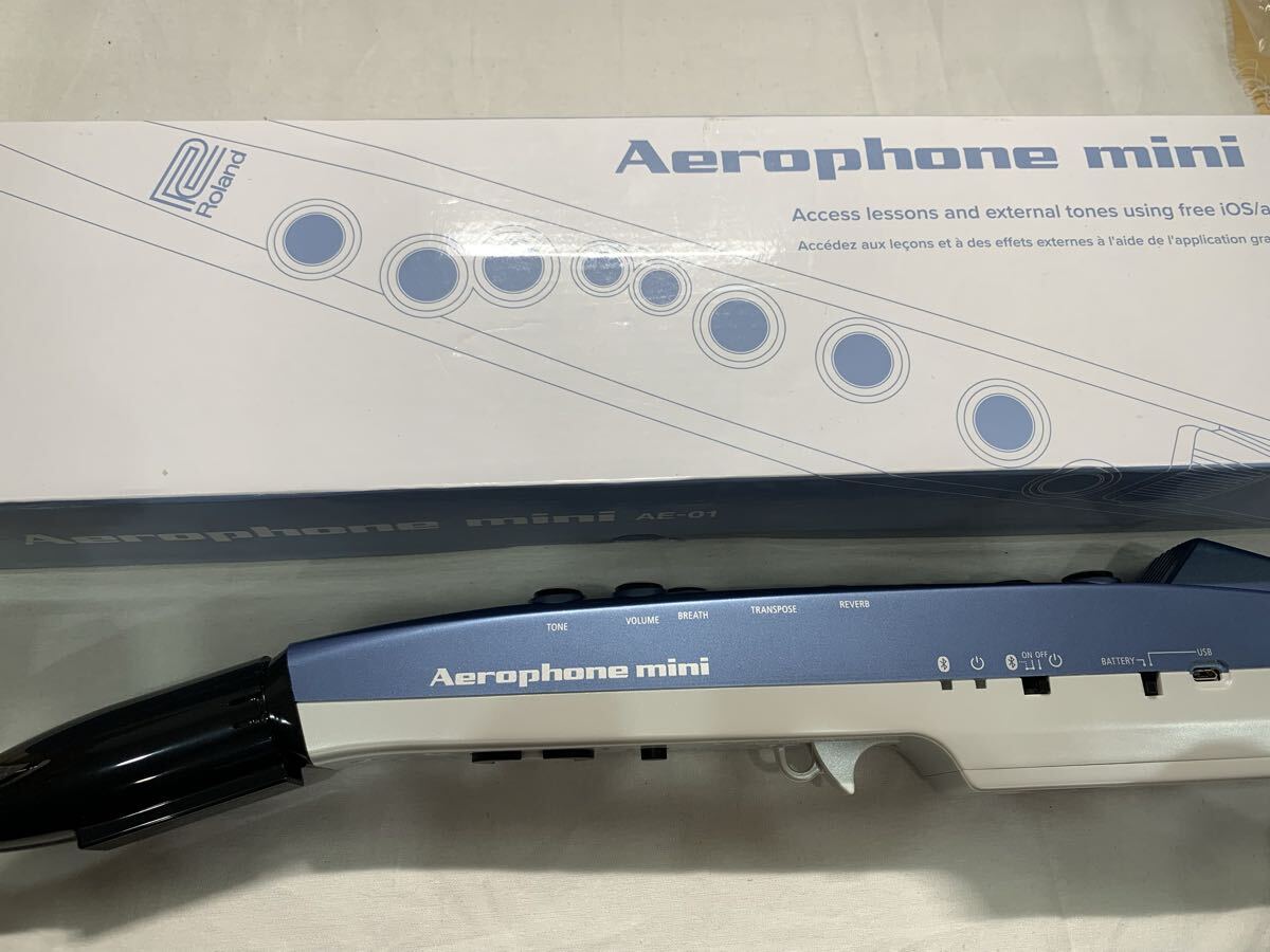 【現状品】Roland製デジタル管楽器「Aerophone mini(AE-01)」 エアロフォンミニ 1円〜【L426-A.NO】拍卖