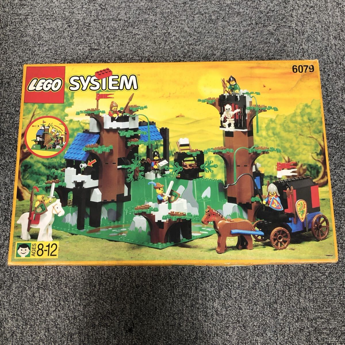 ★G06127 レゴ LEGO SYSTEM 6079 エルクウッドの砦拍卖