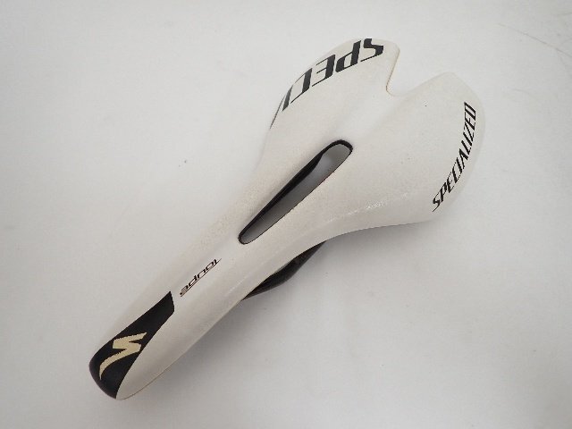 SPECIALIZED スペシャライズド TOUPE サドル 143mm ホワイト カーボンレール ∴ 760EA-48拍卖