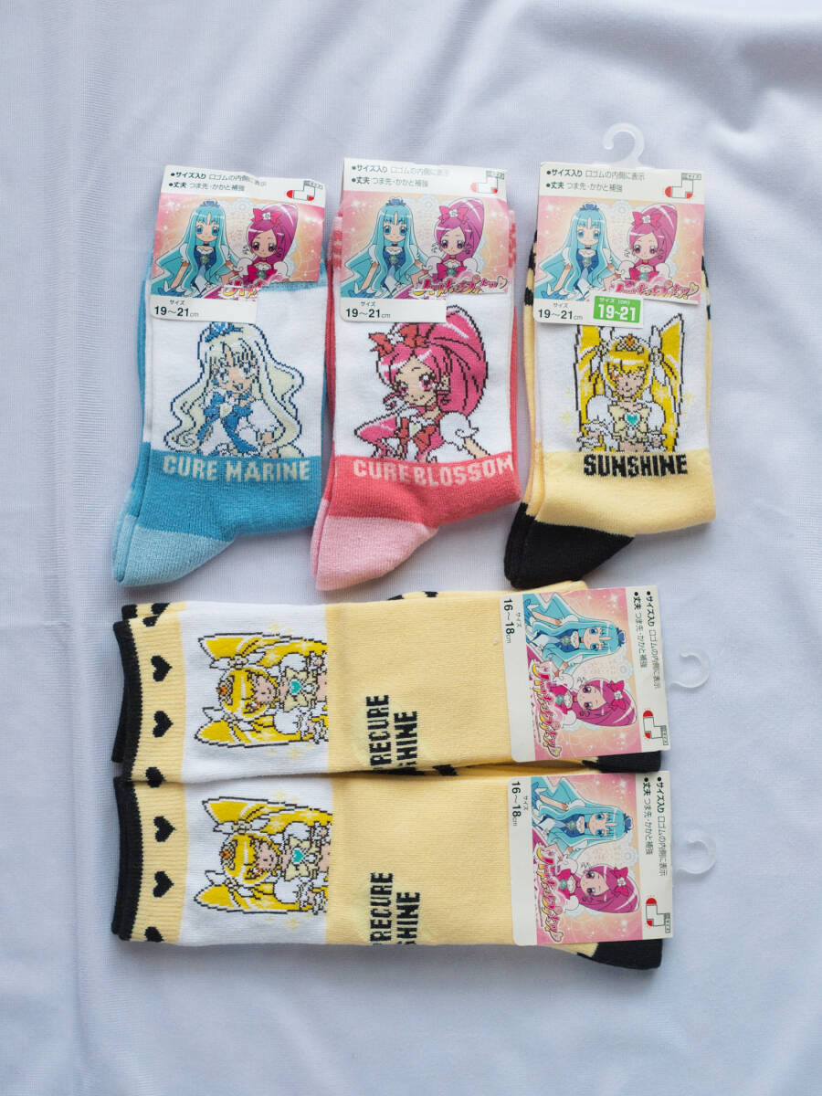 ハートキャッチプリキュア 靴下 サイズ複数拍卖