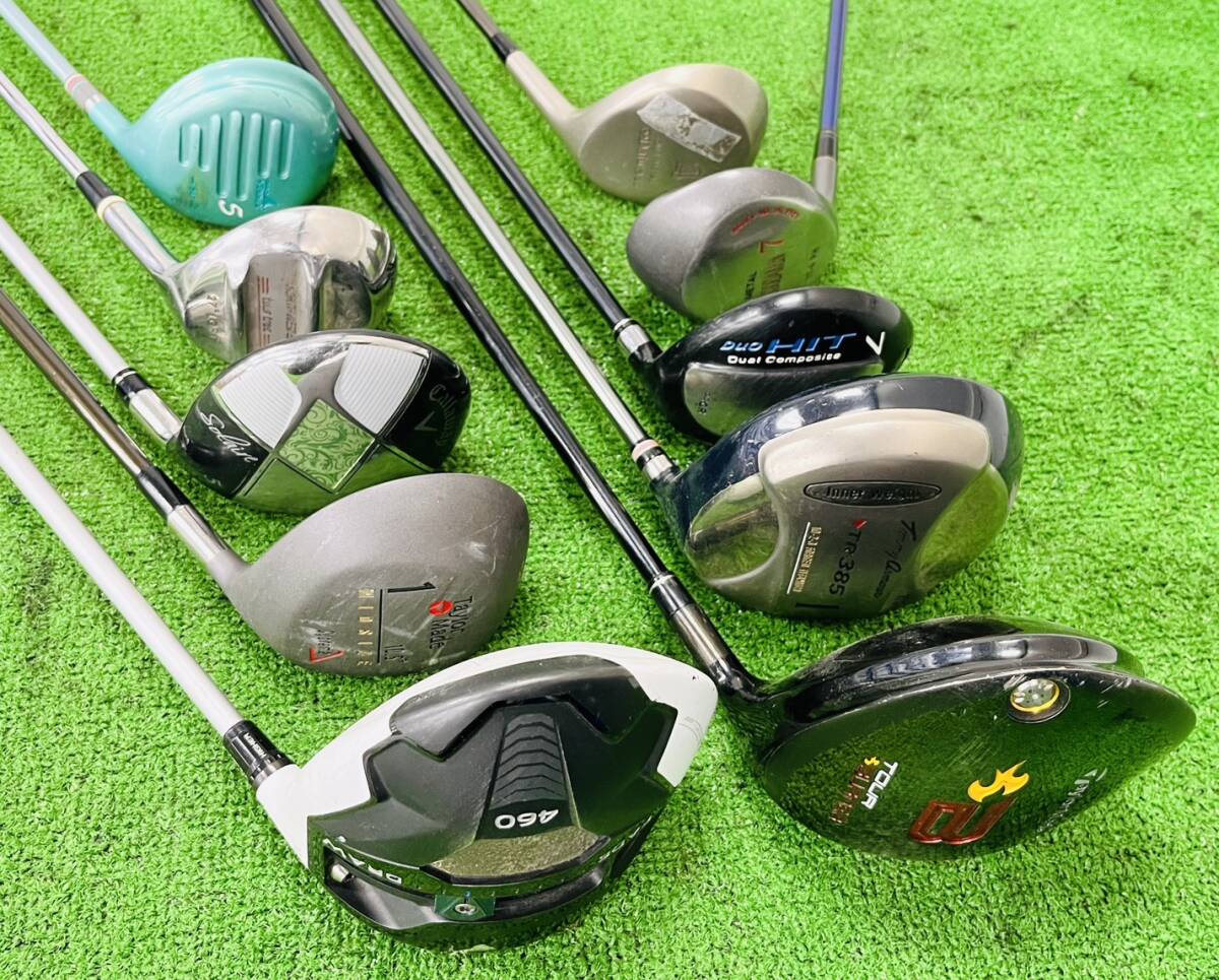 キャロウェイ テーラーメイド プロギア Solaire Tour Burner System2 Duo Hit ドライバー セット まとめ売り EL8007拍卖