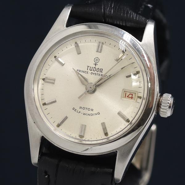 1円 稼働 チュードル プリンスオイスターデイト 7011-172752 AT/自動巻 デイト シルバー文字盤 メンズ腕時計 2000000 6JWY NAM拍卖