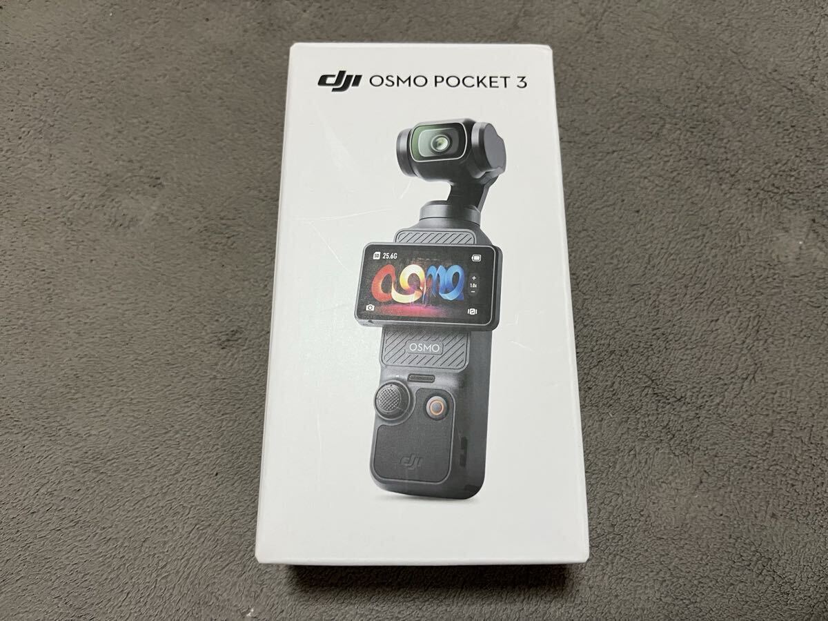 DJI☆OSMO☆Pocket3/オスモポケット/Vlogカメラ/国内正規品/状態良好/SDカードつき/箱あり/付属品あり/三脚つき/デジタル動画/保護フィルム拍卖