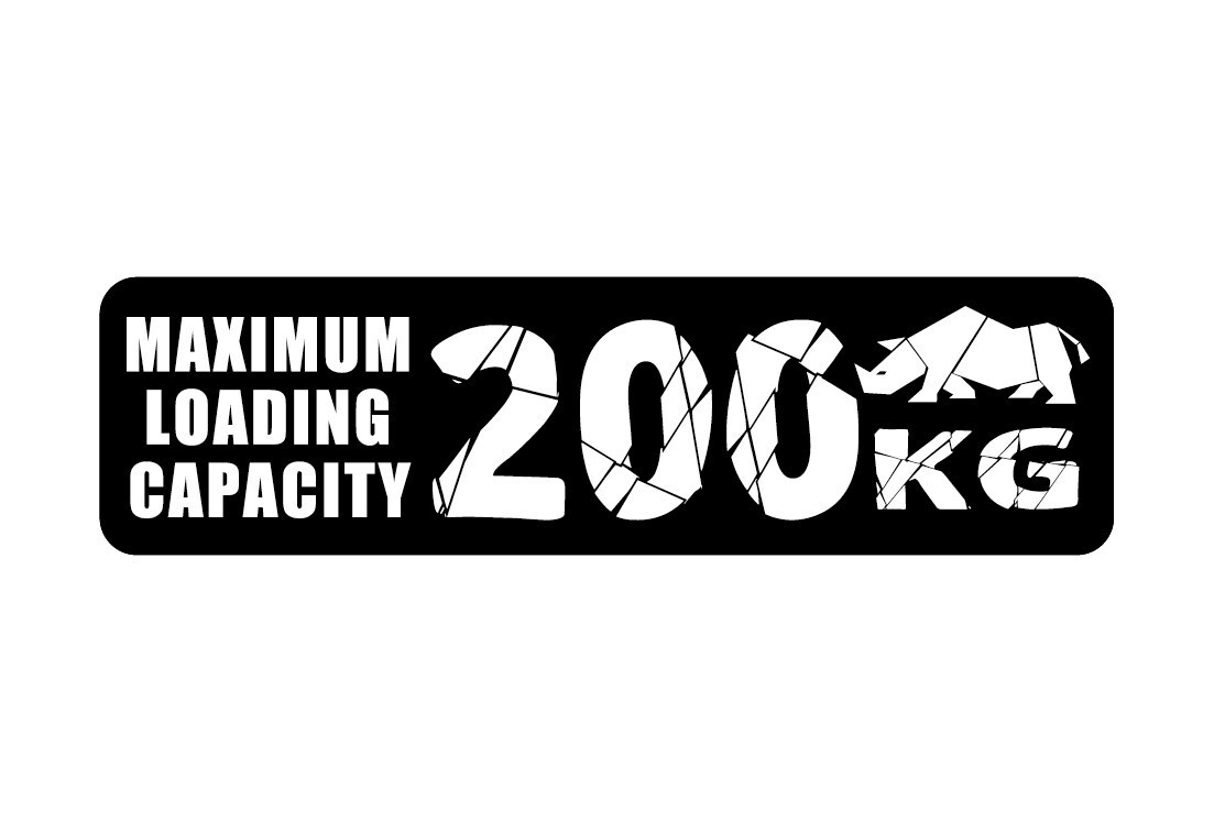 スズキ ジムニー JB64/JB23/JA12等 最大積載量ステッカー MAXIMUM LOADING CAPACITY 200kg 耐候 耐水 耐熱 ドレスアップ 新型ジムニー拍卖