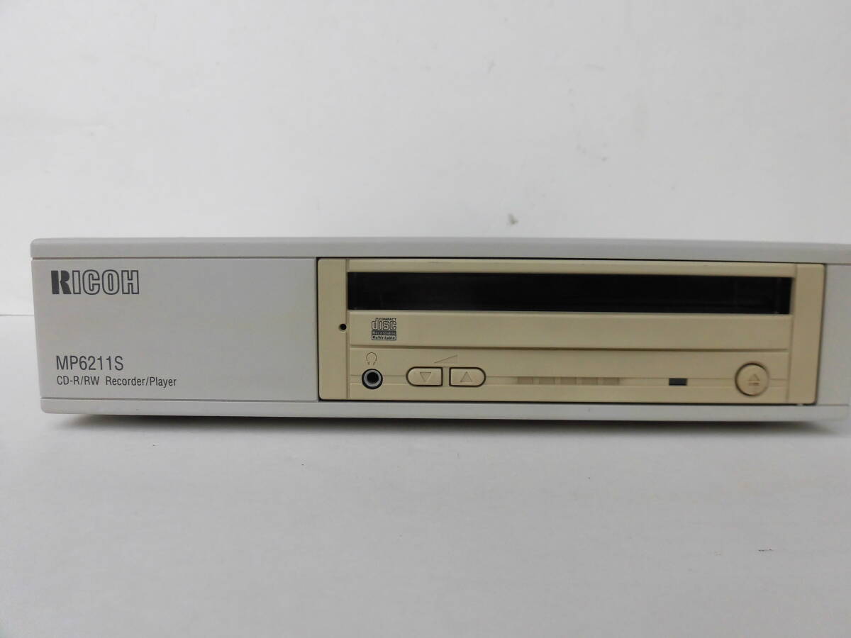 RICOH SCSI外付け CD-R/RWドライブ MP-6211S (ライティングソフト付属)拍卖
