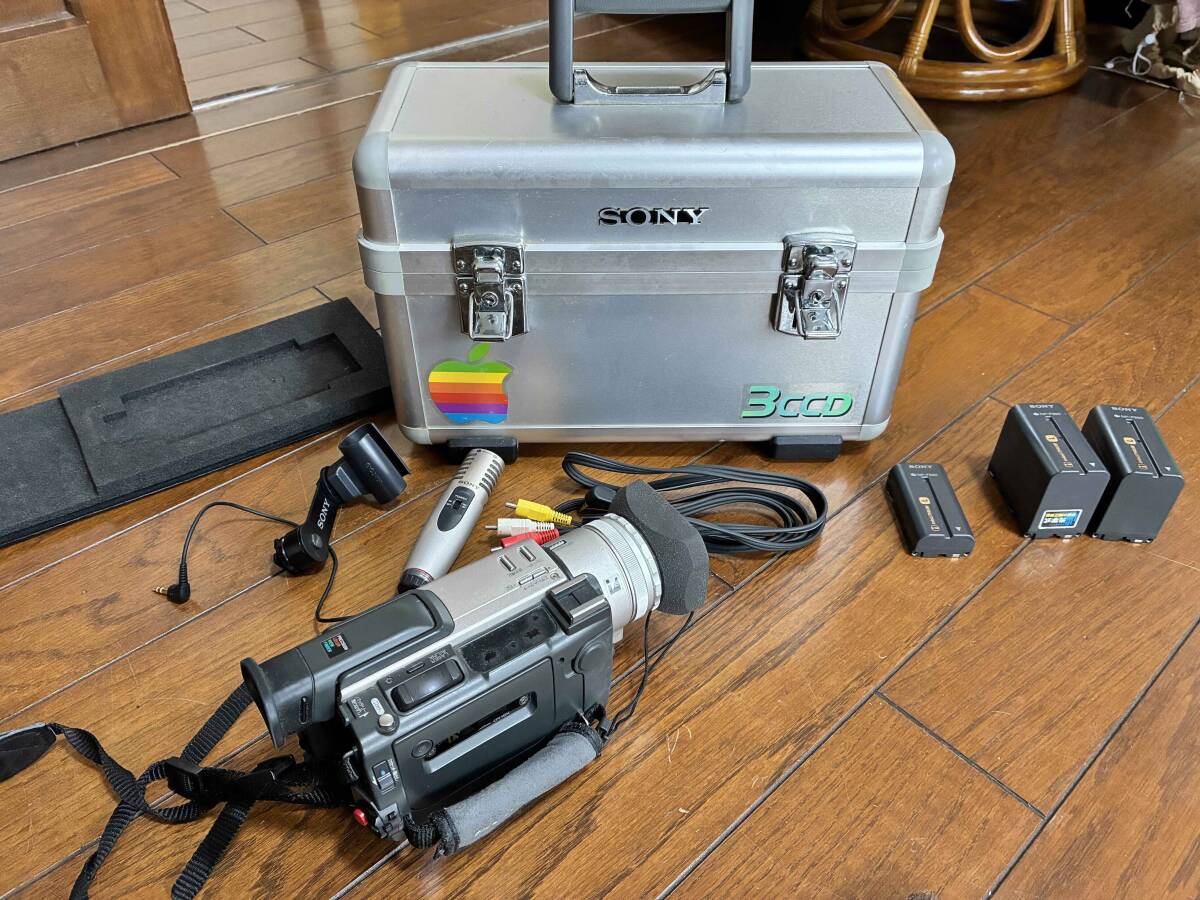 ★SONY ソニー DCR-TRV900 MiniDV ビデオカメラ+専用アルミケースあり★拍卖