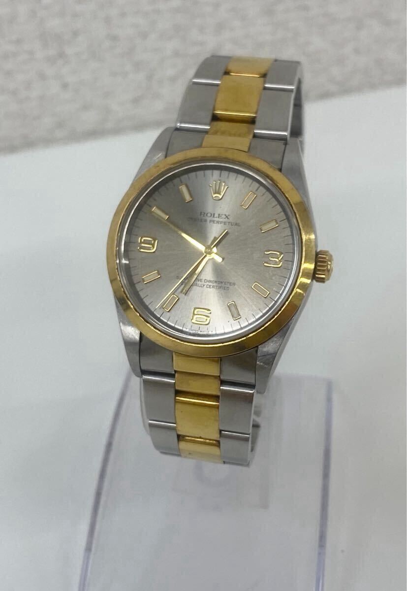不動 ROLEX ロレックス 腕時計 オイスターパーペチュアル 自動巻き ゴールド 14203 現状品 拍卖