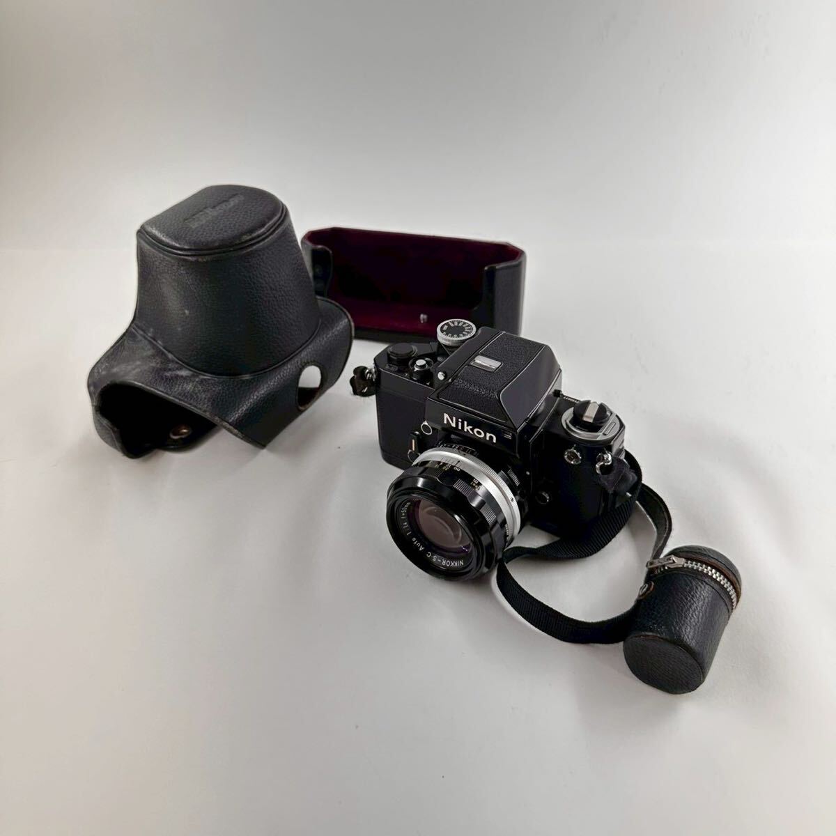 H5【1円〜スタート!シャッター音確認済 説明必読 直接引取無】Nikon ニコン F2 一眼レフ NIKKOR S・C レンズ F1.4 50mm拍卖