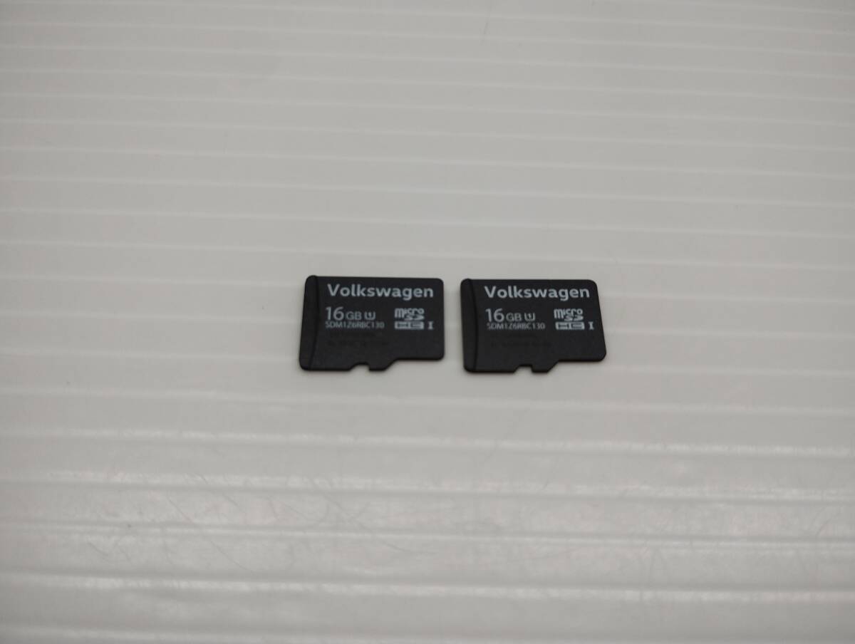 2枚セット 16GB Volkswagen microSDHCカード フォーマット済み microSDカード メモリーカード拍卖