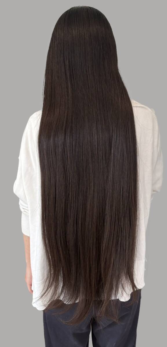 髪束・毛束・約44cm・約78g 【エクステ・ヘアー】拍卖
