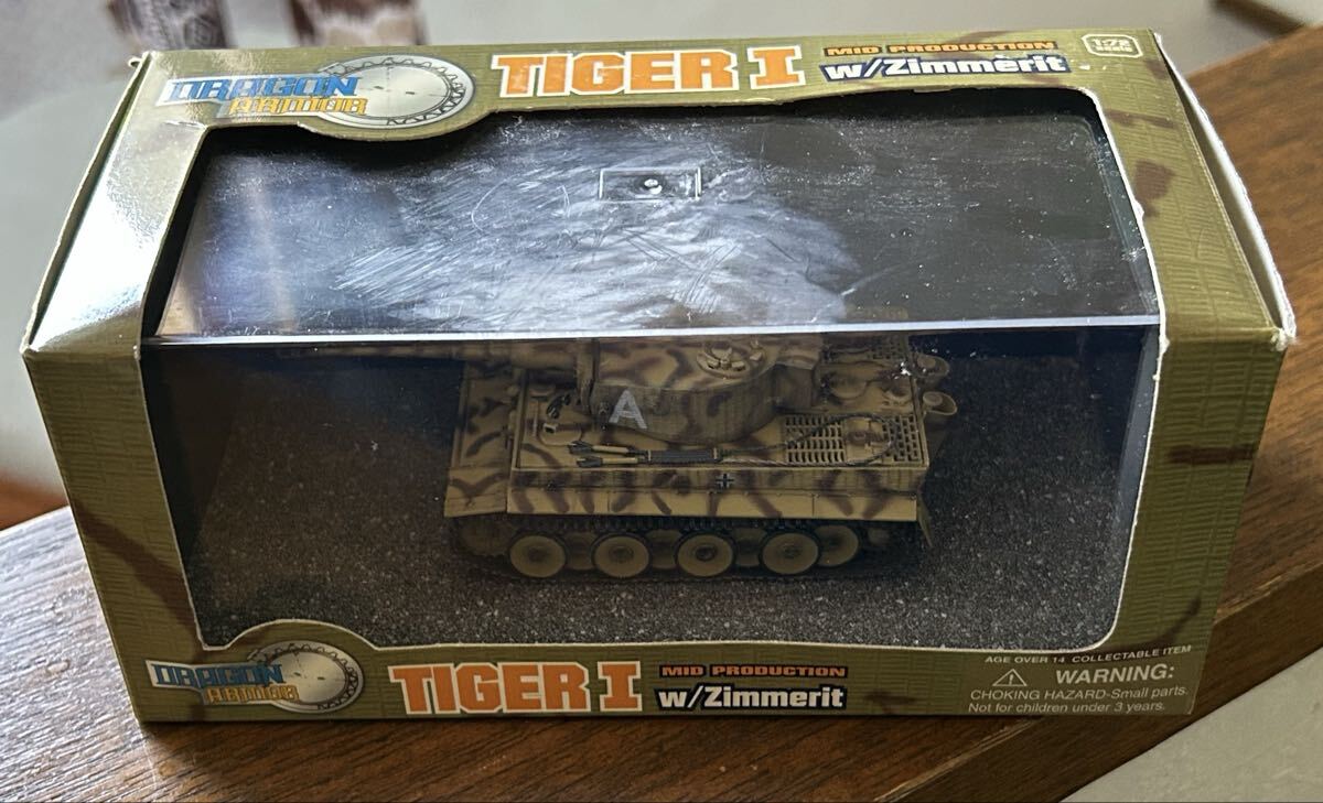 1/72 ドラゴン タイガー 戦車 dragon TIGER Ⅰ 60063 ティーガー 拍卖