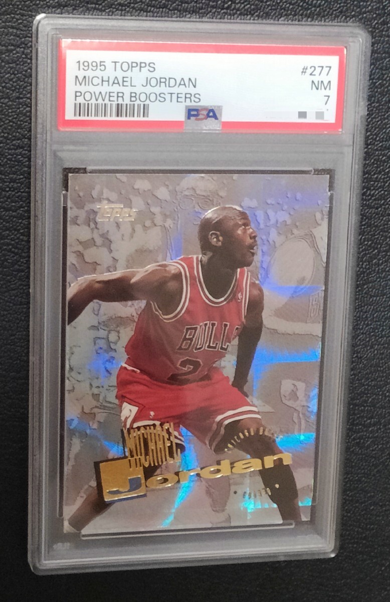 MICHAEL JORDAN 1995 Topps Power Boosters #277 Refractor PSA NBA Basketball ジョーダン拍卖